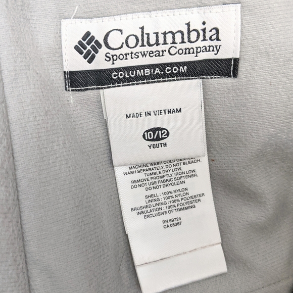 Columbia Boys Insulated Snow Bibs Size 10-12 - Picture 14 of 16